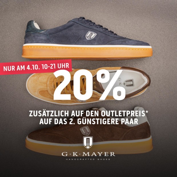 G.K. Mayer 20% auf das 2 Paar - LNS (A)
