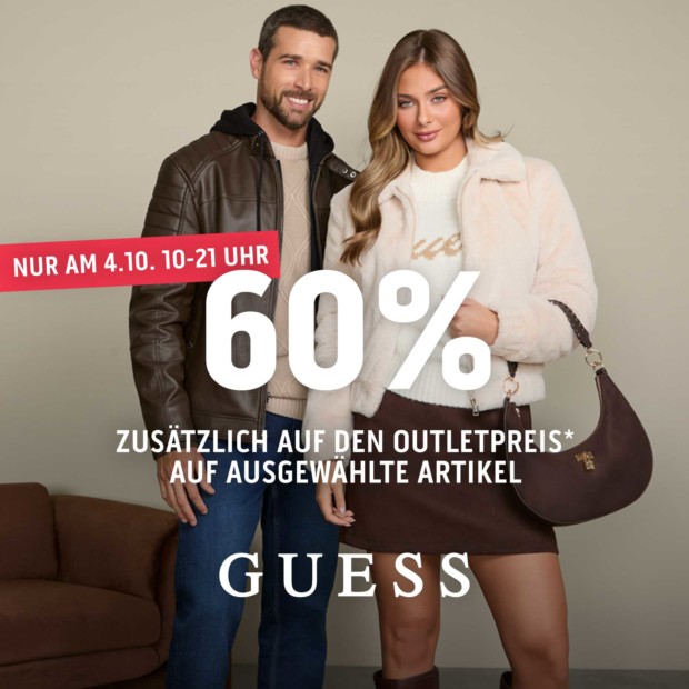 Guess 60% zusätzlich auf ausgewählte Artikel - LNS (A)