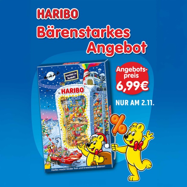 Adventskalender nur am 2.11.