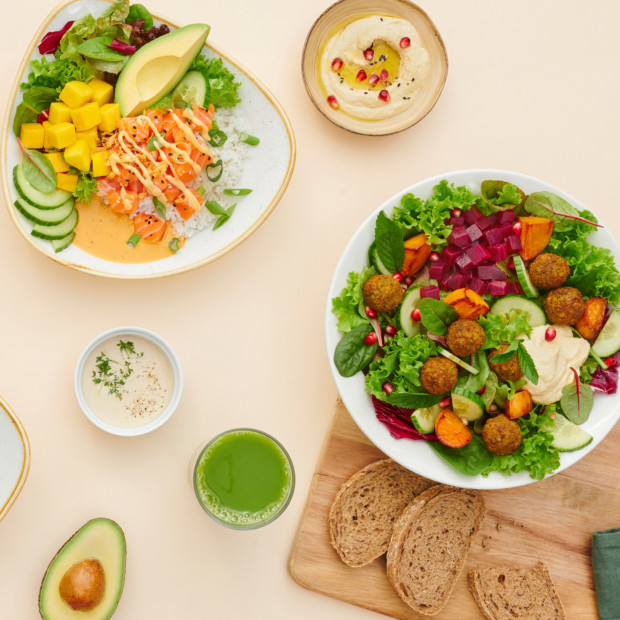 Dean & David Salat & Smoothie für 15€