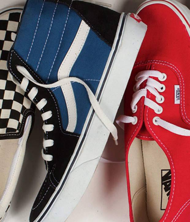 Vans Schuhe zurück bringen Aktion