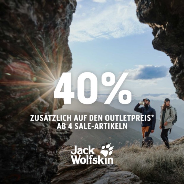 Jack Wolfskin 40% ab 4 Artikeln (A)