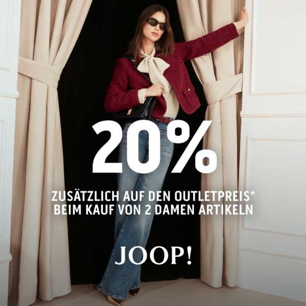 JOOP - 20% auf 2 Damen Artikel (A)
