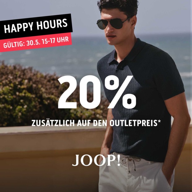 Joop 20% zusätzlich - Happy Hours (A)