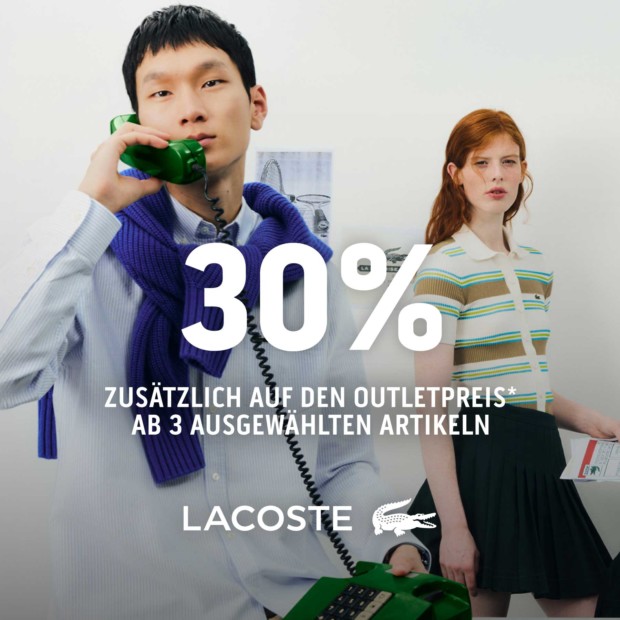 LACOSTE 30% ab 3 Artikeln - 2510 (A)
