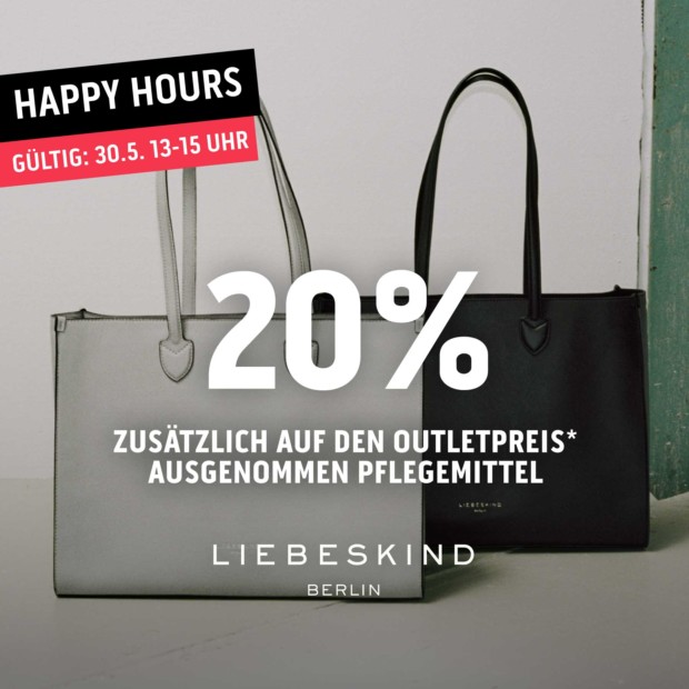 Liebeskind 20% zusätzlich - Happy Hours (A)