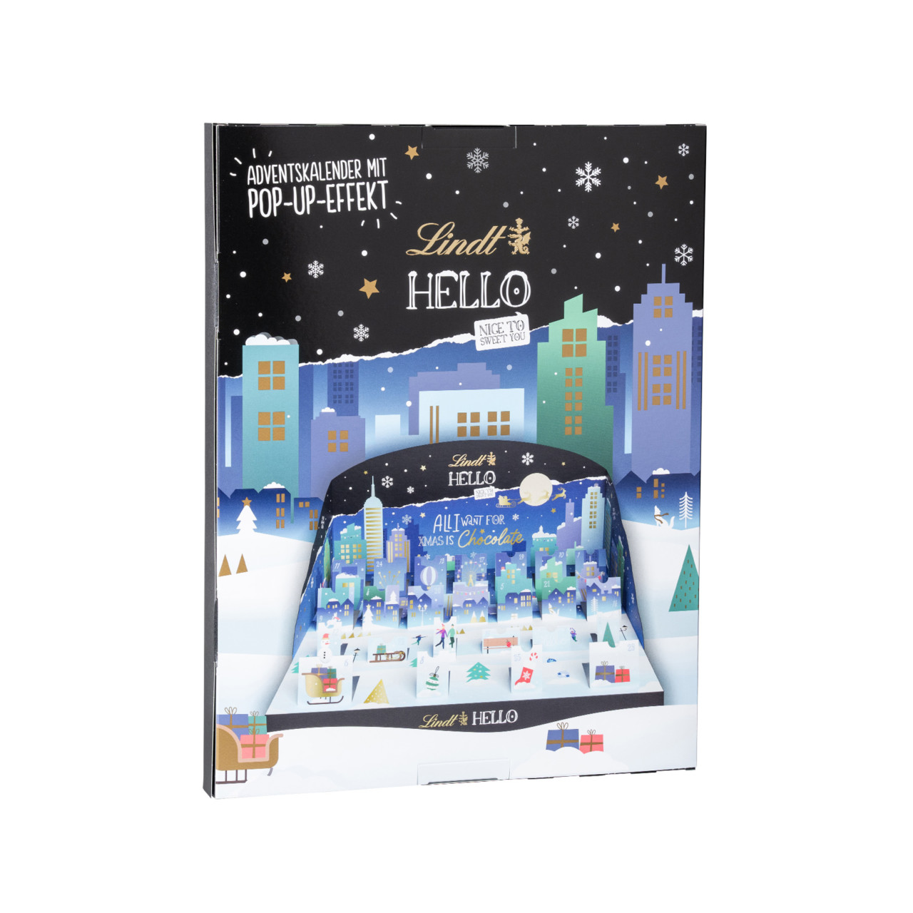 LINDT Hello Adventskalender 2024 Designer Outlets WolfsburgDesigner