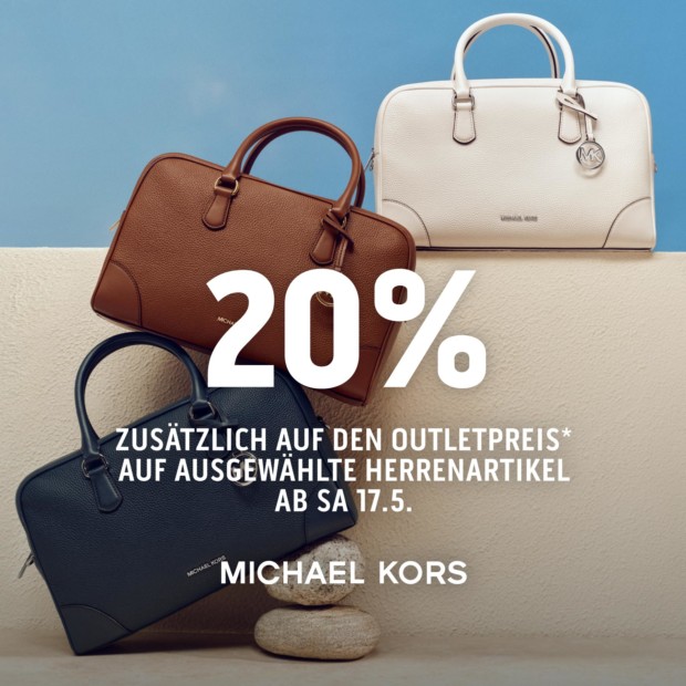 Michael Kors 20% auf ausgewählte Artikel - Mens Week