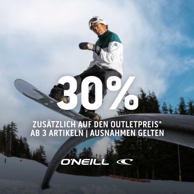 O'Neill 30% ab 3 Artikeln (A)