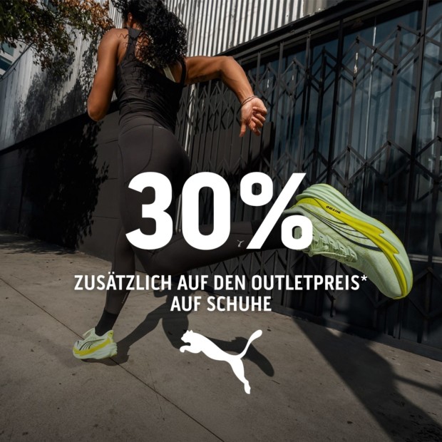 Puma 30% zusätzlich auf Schuhe (A)