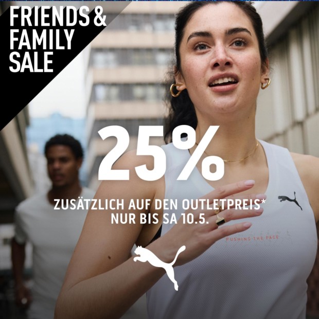 Puma 25% Family&Friends