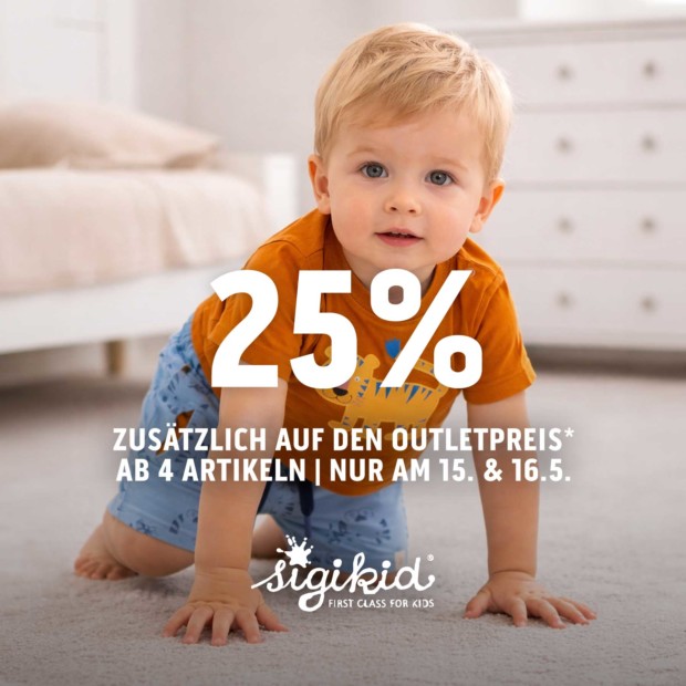 Sigikid 25% zusätzlich ab 4 Artikeln - LNS (A)