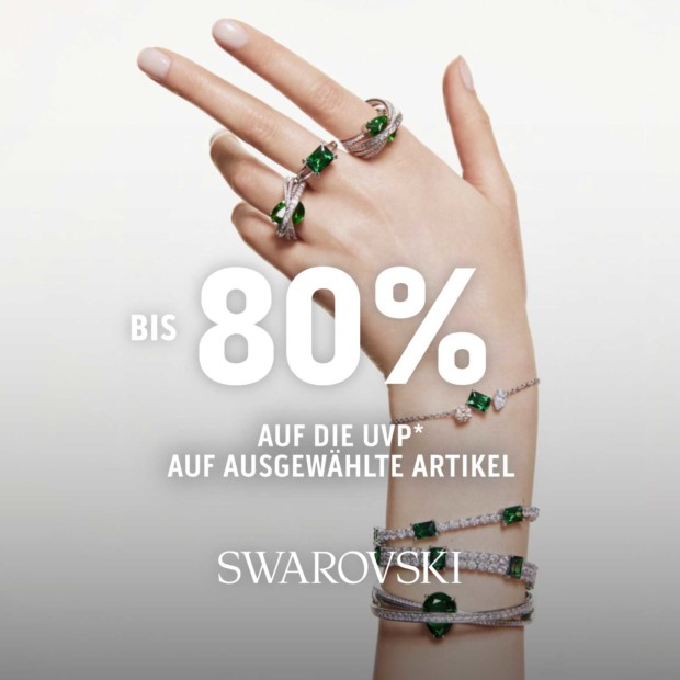 Swarovski bis zu 80% auf ausgewählte Artikel (A)