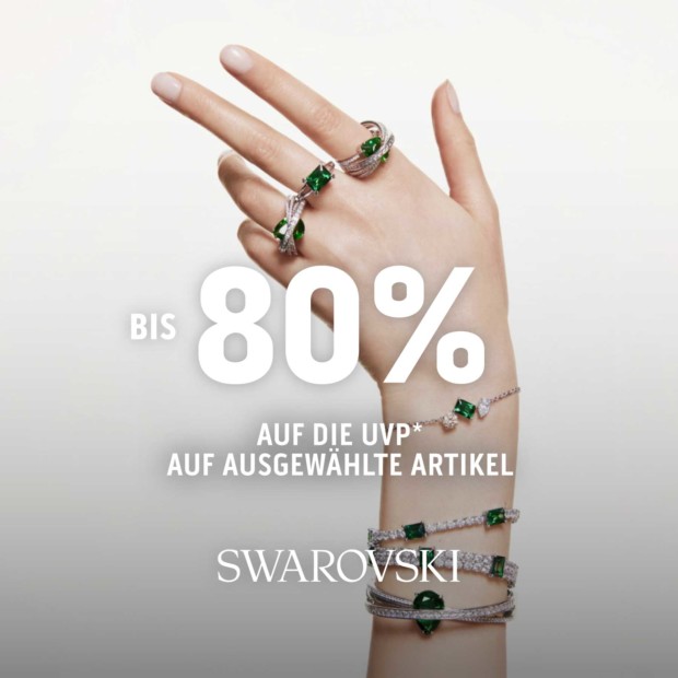 Swarovski bis zu 80% auf die UVP