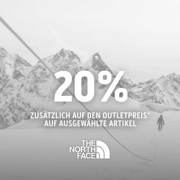 The North Face 20% auf ausgewählte Artikel (A)