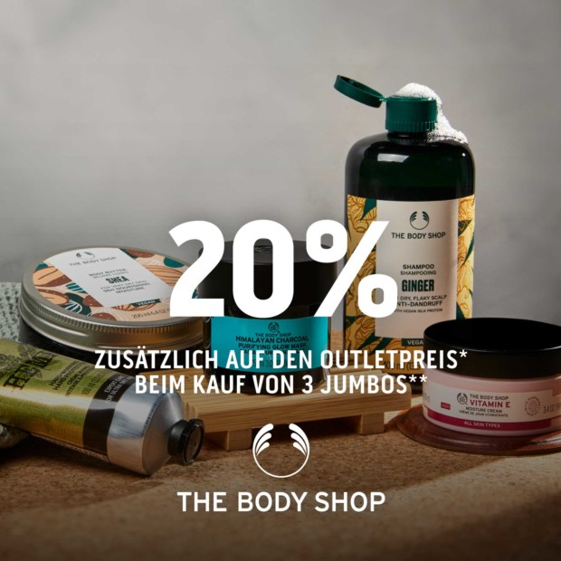 THE BODY SHOP 20% auf Jumbos - 2512 (A)