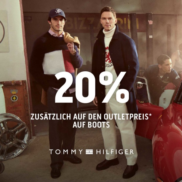 TOMMY HILFIGER 20% auf Boots - 2510 (A)