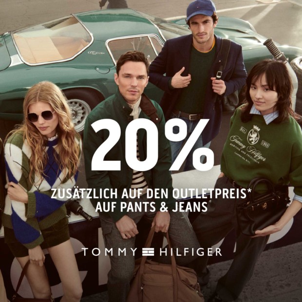 TOMMY HILFIGER 20% auf Pants & Jeans - 2510 (A)