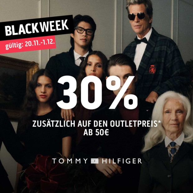 Tommy Hilfiger 30% ab 50€ - BW (A)