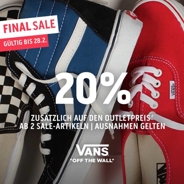 Vans - 20% - Final Sale 26 (A)