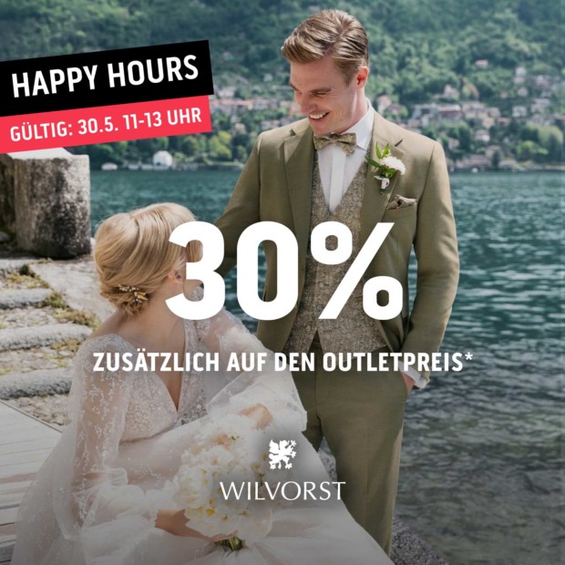 Wilvorst 30% zusätzlich - Happy Hours (A)