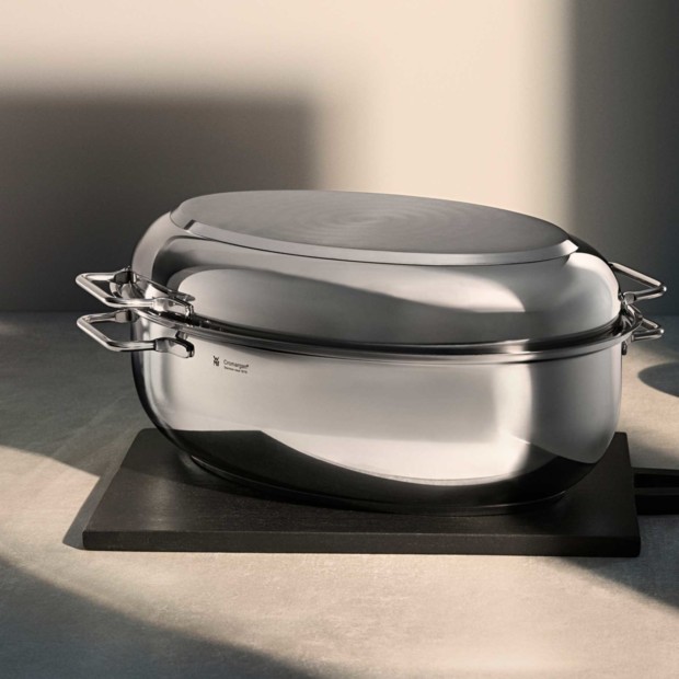 Extrabräter mit Metalldeckel